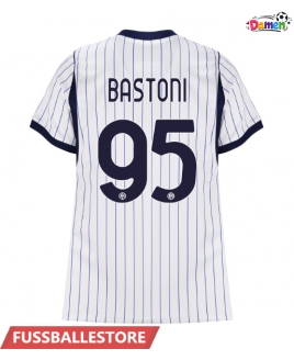 Günstige Inter Milan Alessandro Bastoni #95 Auswärtstrikot Damen 2026-27 Kurzarm